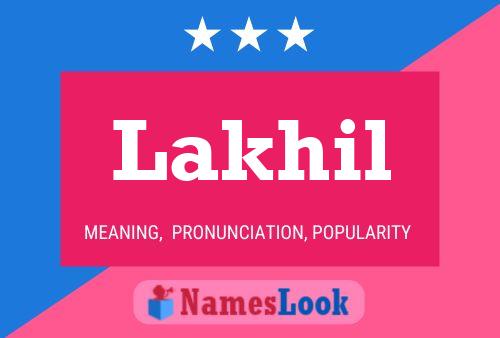 ملصق اسم Lakhil