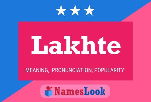 ملصق اسم Lakhte