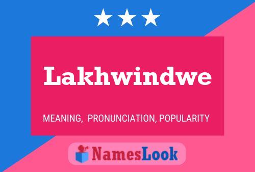 ملصق اسم Lakhwindwe