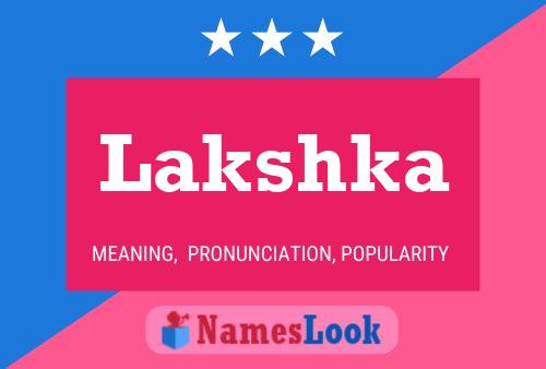 ملصق اسم Lakshka