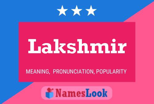 ملصق اسم Lakshmir