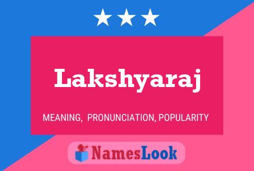 ملصق اسم Lakshyaraj