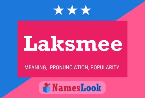 ملصق اسم Laksmee