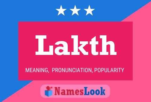 ملصق اسم Lakth