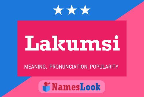 ملصق اسم Lakumsi