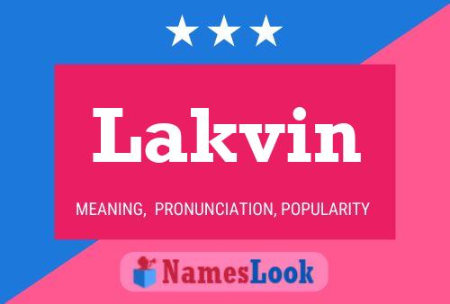 ملصق اسم Lakvin