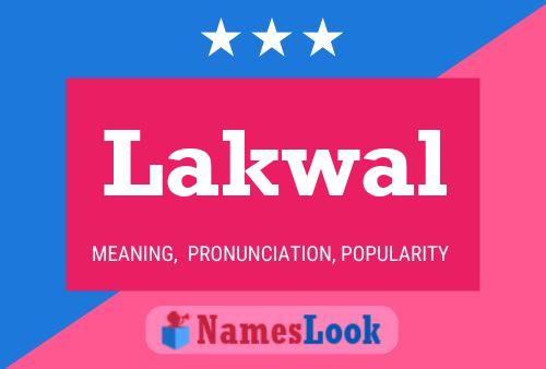 ملصق اسم Lakwal