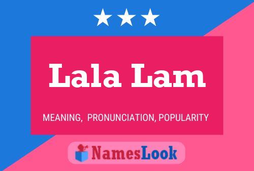 ملصق اسم Lala Lam