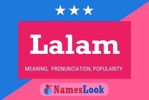 ملصق اسم Lalam