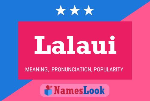 ملصق اسم Lalaui