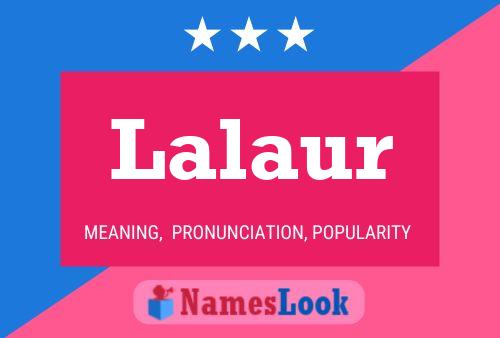 ملصق اسم Lalaur