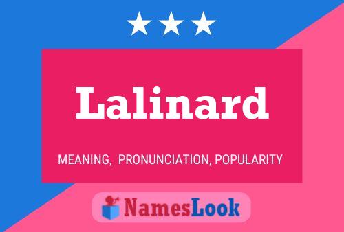 ملصق اسم Lalinard