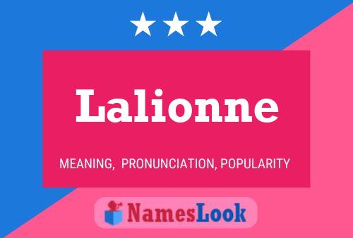 ملصق اسم Lalionne