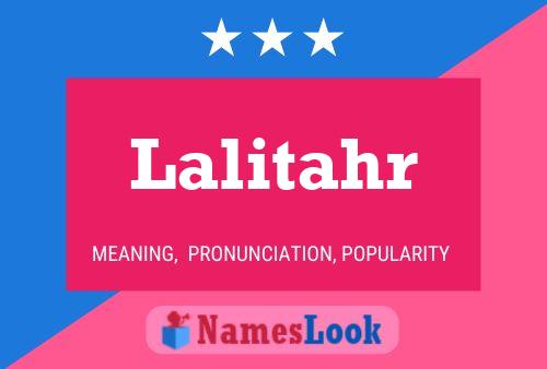 ملصق اسم Lalitahr