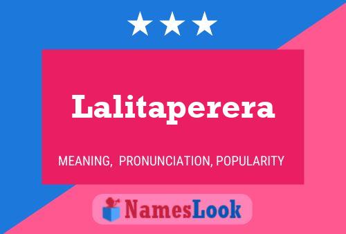 ملصق اسم Lalitaperera