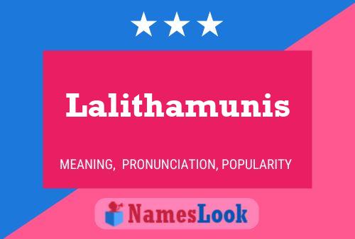 ملصق اسم Lalithamunis