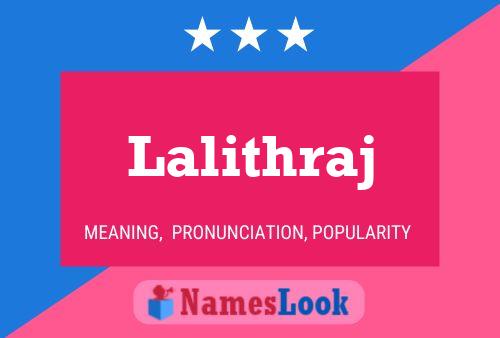 ملصق اسم Lalithraj