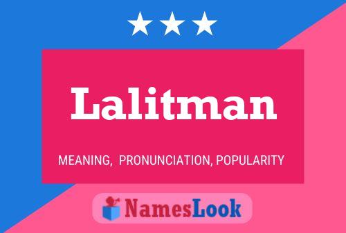 ملصق اسم Lalitman