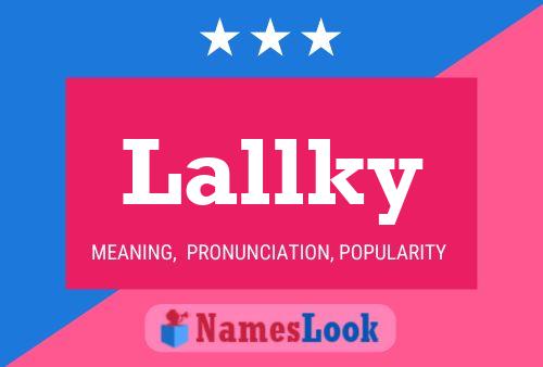 ملصق اسم Lallky