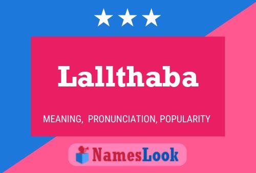 ملصق اسم Lallthaba