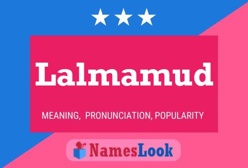 ملصق اسم Lalmamud