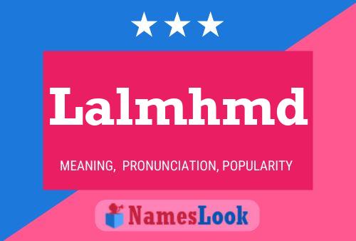 ملصق اسم Lalmhmd