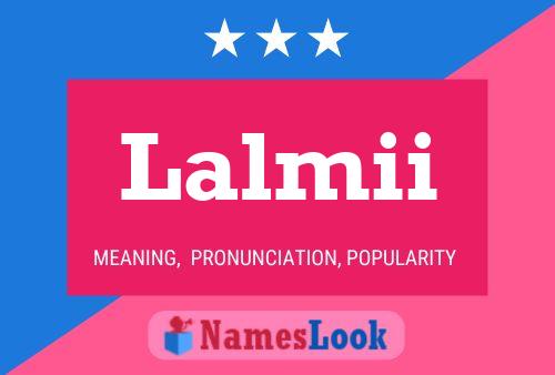 ملصق اسم Lalmii