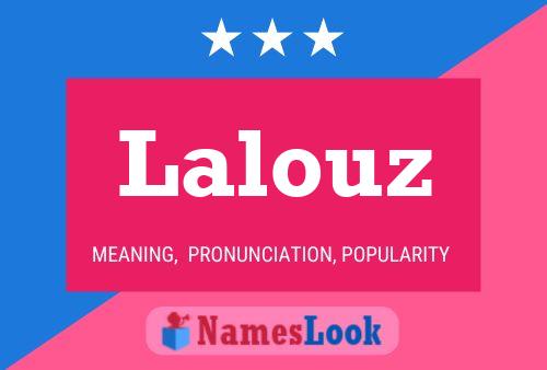 ملصق اسم Lalouz