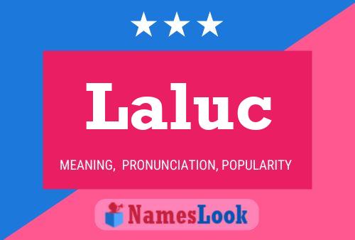 ملصق اسم Laluc