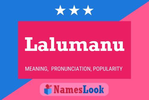 ملصق اسم Lalumanu