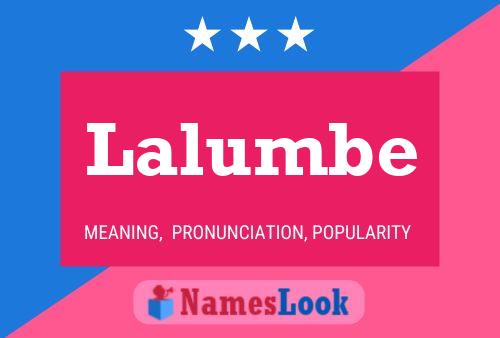 ملصق اسم Lalumbe