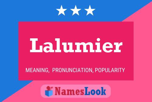 ملصق اسم Lalumier