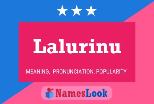 ملصق اسم Lalurinu