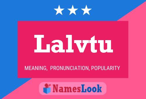 ملصق اسم Lalvtu