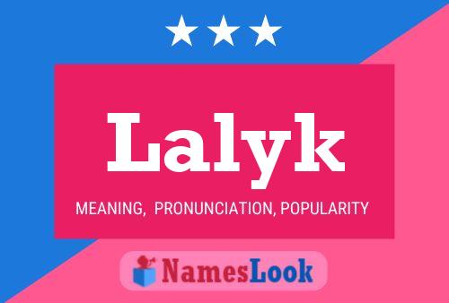 ملصق اسم Lalyk