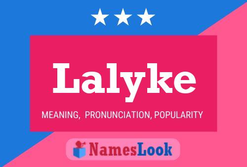 ملصق اسم Lalyke