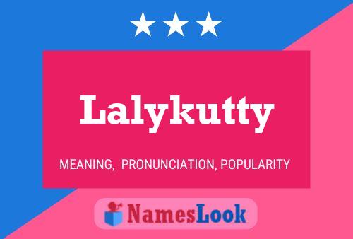 ملصق اسم Lalykutty