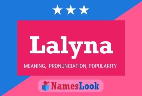 ملصق اسم Lalyna