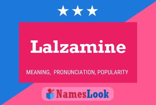 ملصق اسم Lalzamine