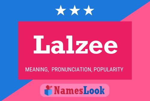 ملصق اسم Lalzee