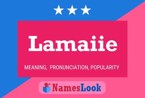 ملصق اسم Lamaiie