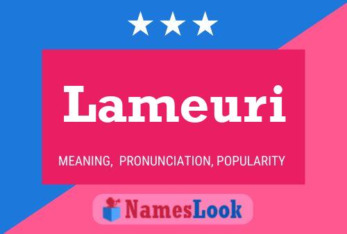 ملصق اسم Lameuri