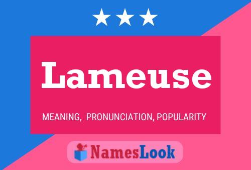 ملصق اسم Lameuse