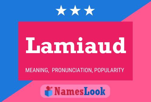 ملصق اسم Lamiaud