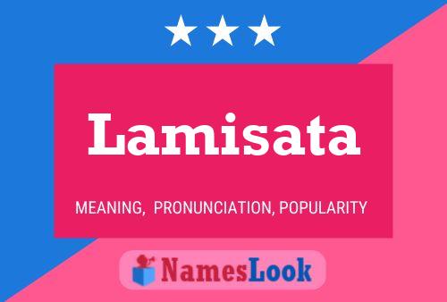 ملصق اسم Lamisata