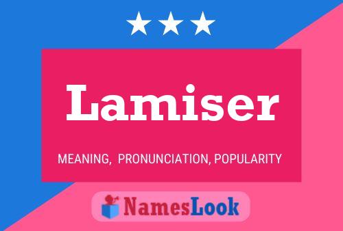 ملصق اسم Lamiser