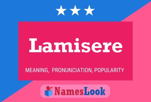 ملصق اسم Lamisere