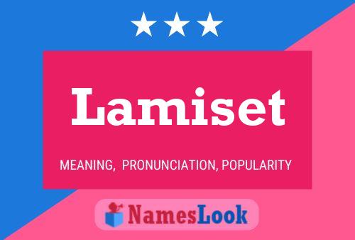 ملصق اسم Lamiset