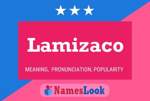 ملصق اسم Lamizaco