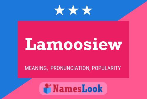 ملصق اسم Lamoosiew